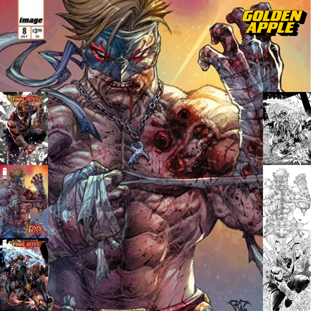 Final Boss #8 A1 Cover Set Of 6 1:25 1:50 1:100 (07/22/2026) Image - Golden Apple Comics