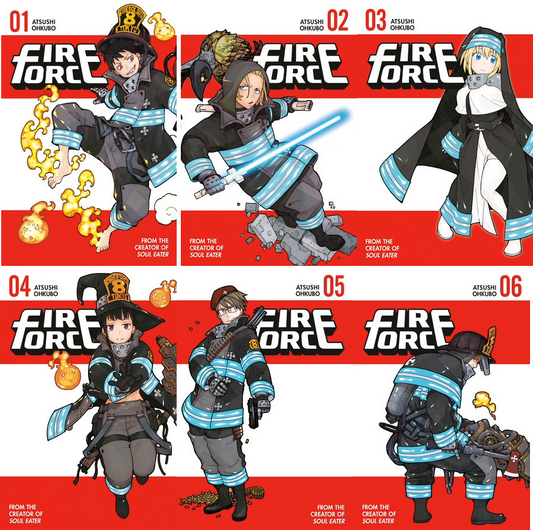 Fire Force Box Set Vol 01 (07/10/2024) Kodansha Comics