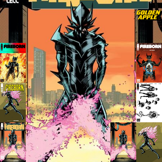 Fireborn #1 A1 Cover Set Of 12 1:15 1:25 1:50 1:75 1:100 (04/22/2026) Image - Golden Apple Comics