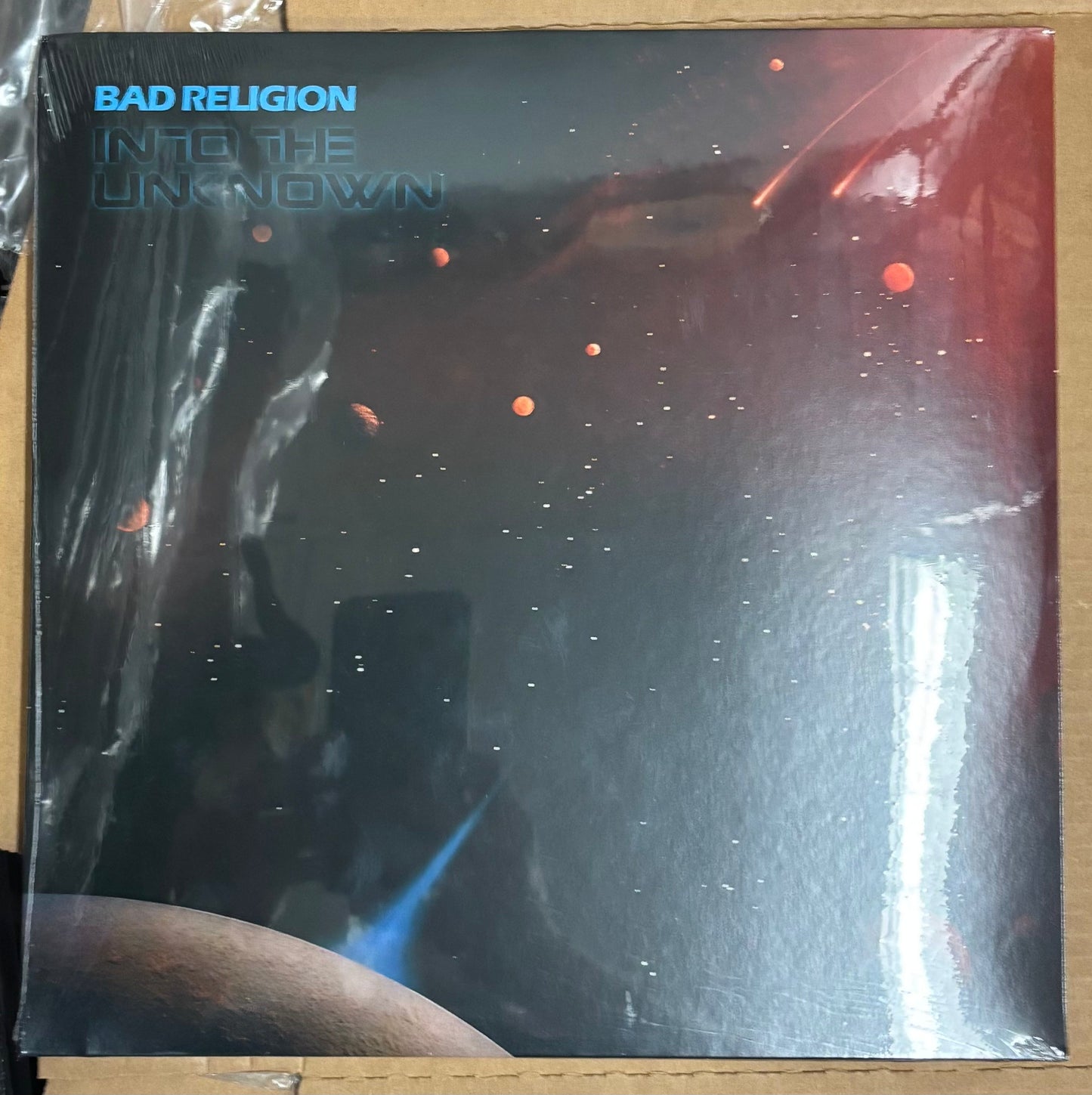 BAD RELIGION - INTO THE UNKNOWN VINYL LP *UNOFFICIAL RELEASE*