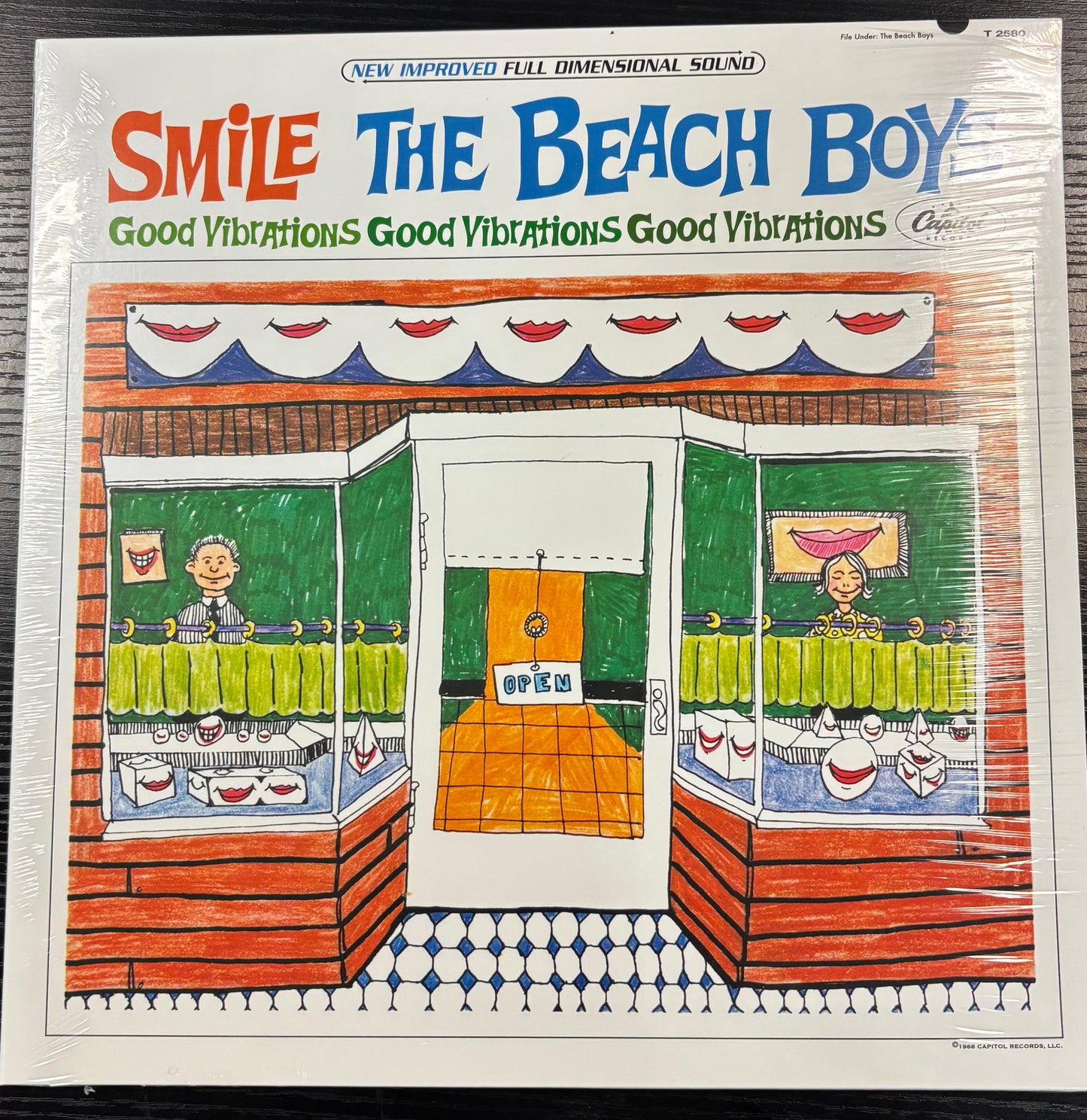 BEACH BOYS - SMILE VINYL LP RECORD *Unofficial Release*
