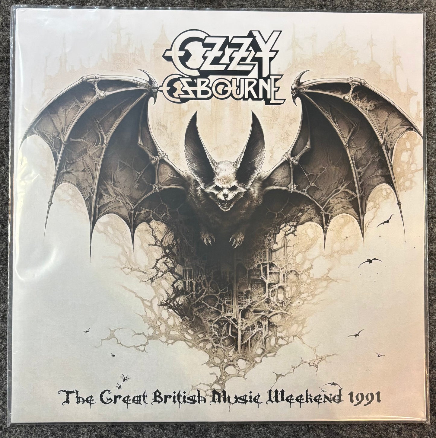 Ozzy Osbourne – THE GREAT BRITISH MUSIC WEEKEND 1991 LP Record *Unofficial Release*