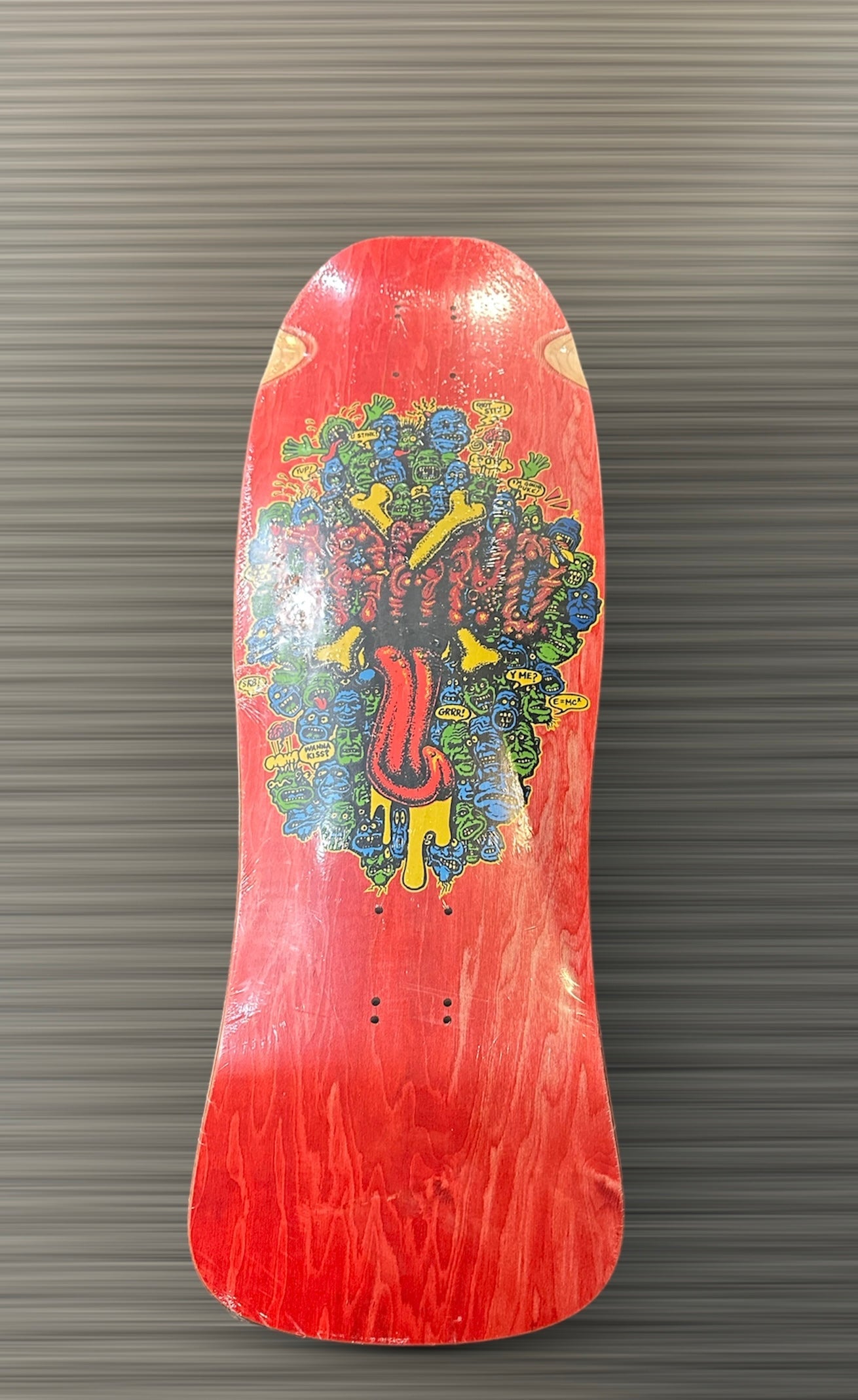 Brand-X Riot Stick Spoon Nose 10" Skateboard Deck