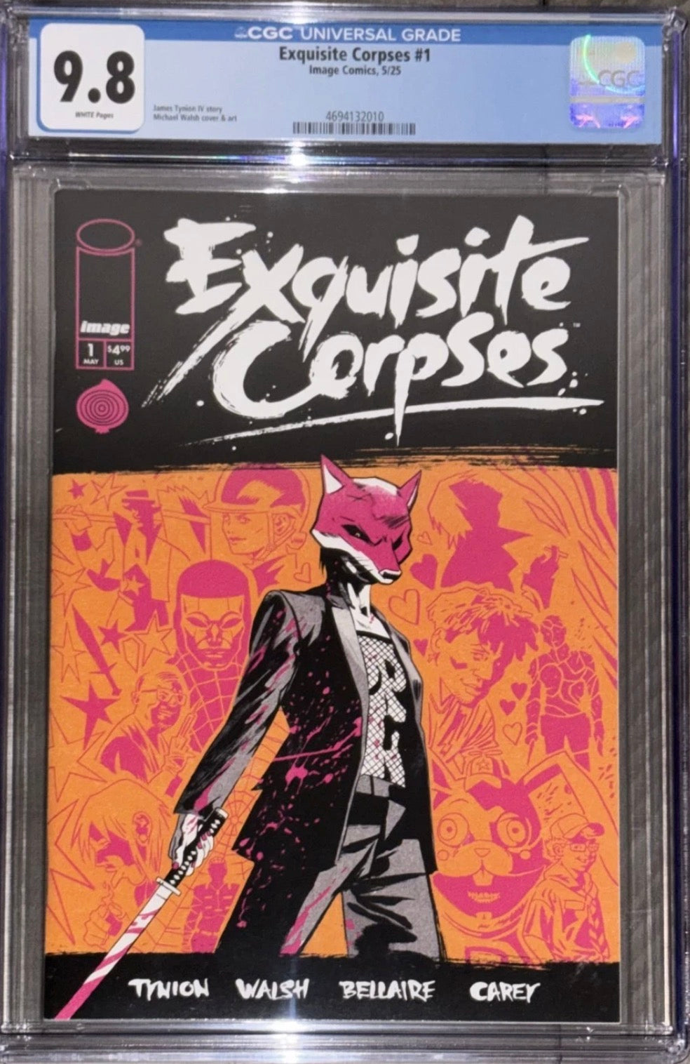 CGC 9.8 EXQUISITE CORPSES #1 COVER A