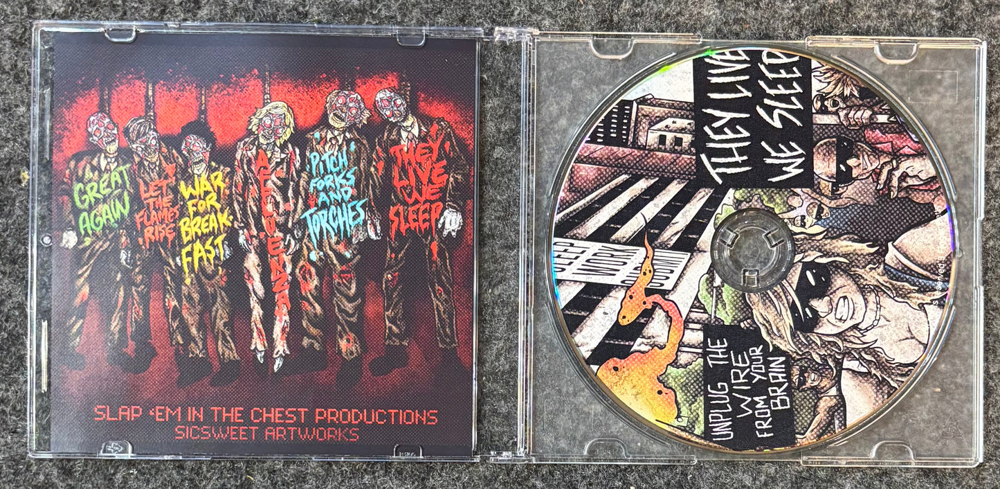 3 Finger Betty - They Live, We Sleep CD