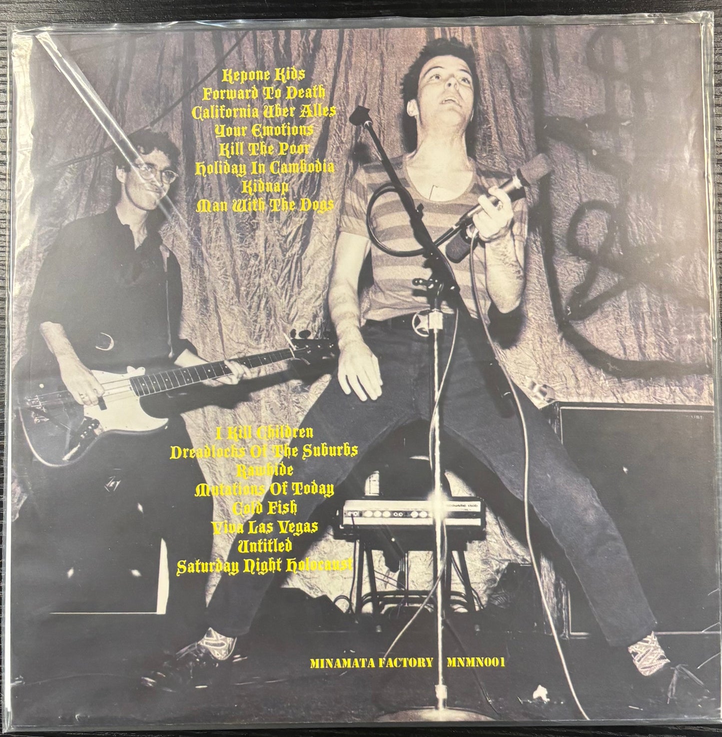 Dead Kennedys - What Shall I Wear Tonight? - The 1978 Demos Vinyl LP Record *Unofficial Release*