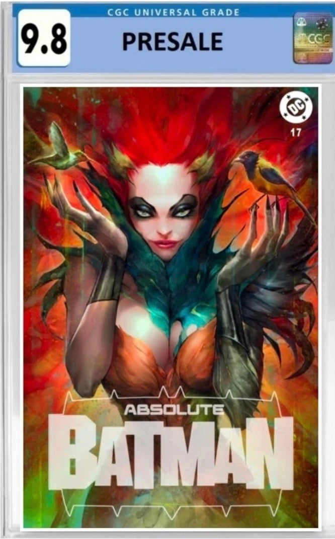 CGC 9.8 pre-sale ABSOLUTE BATMAN #17 IVAN TAO TRADE DRESS - Golden Apple Comics