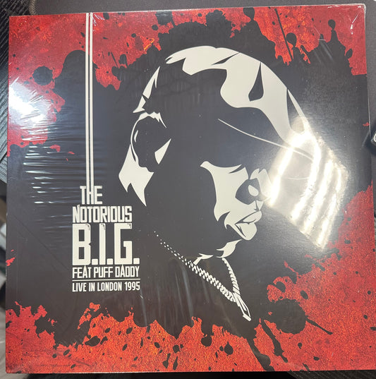 Notorious B.I.G. – LIVE IN LONDON 1995 Vinyl LP Record *Unofficial Release*