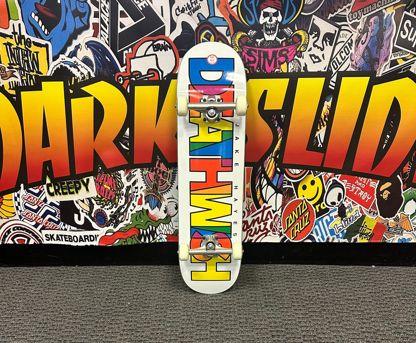 DEATHWISH HAYES "DECEMBER 94" 8.25" COMPLETE SKATEBOARD