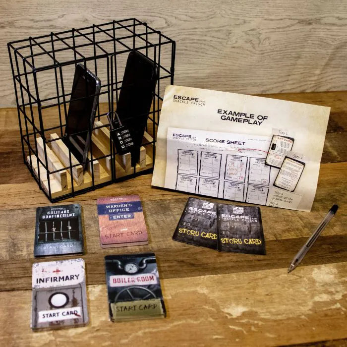Phone Escape Room - Shackle Prison - Golden Apple Comics