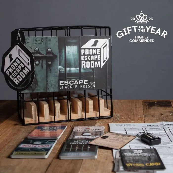 Phone Escape Room - Shackle Prison - Golden Apple Comics