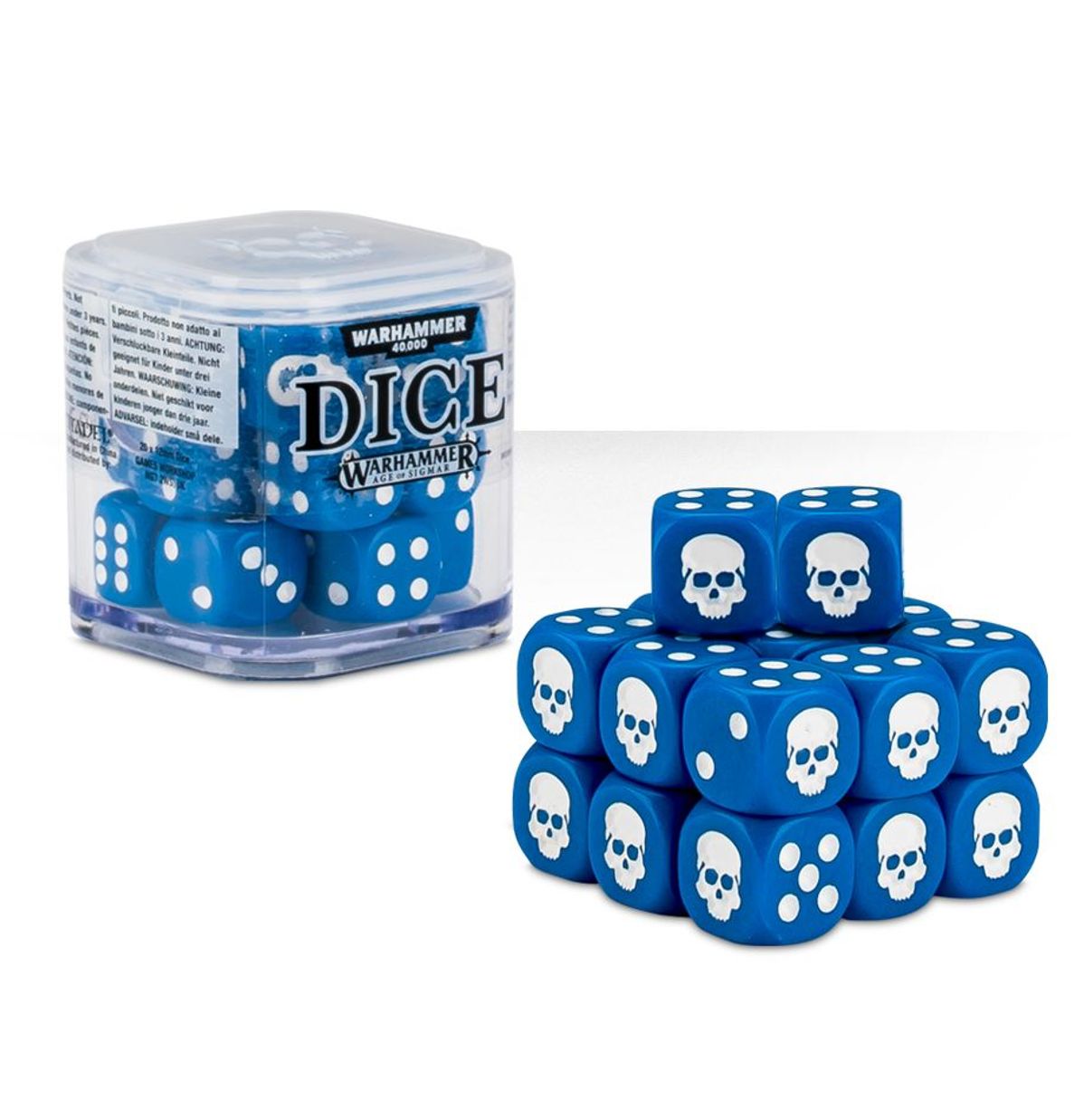 Warhammer: Dice Cube - Blue - Golden Apple Comics