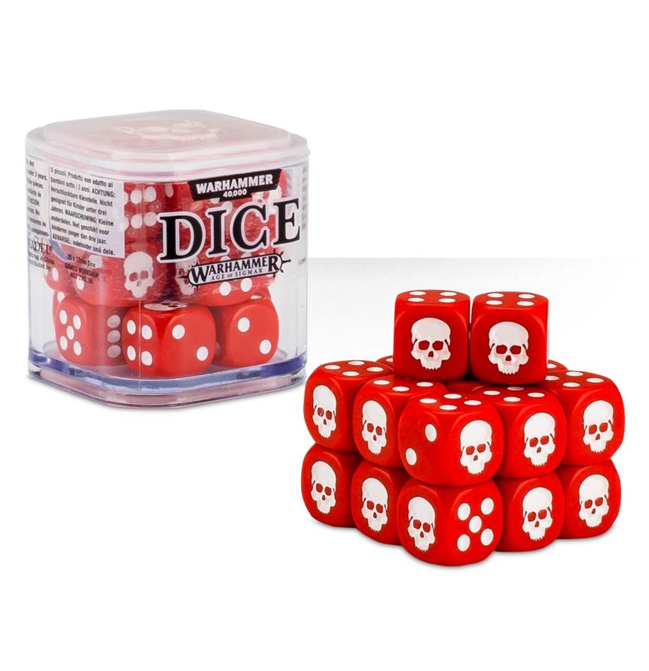 Warhammer: Dice Cube - Red - Golden Apple Comics