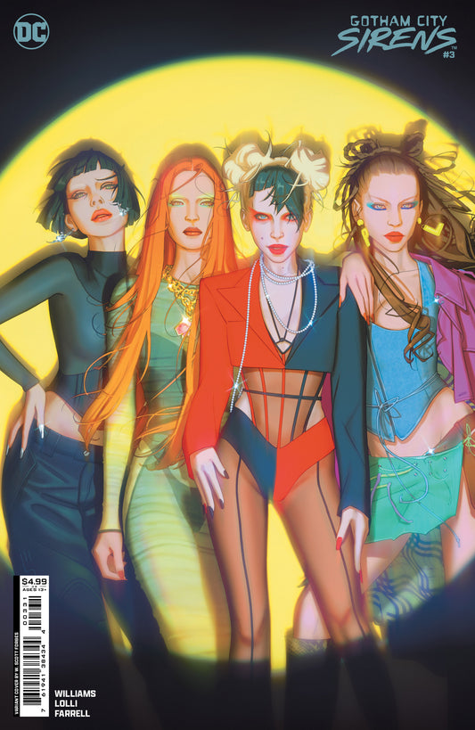 Gotham City Sirens #3 (Of 4) B W Scott Forbes Variant (08/21/2024) DC