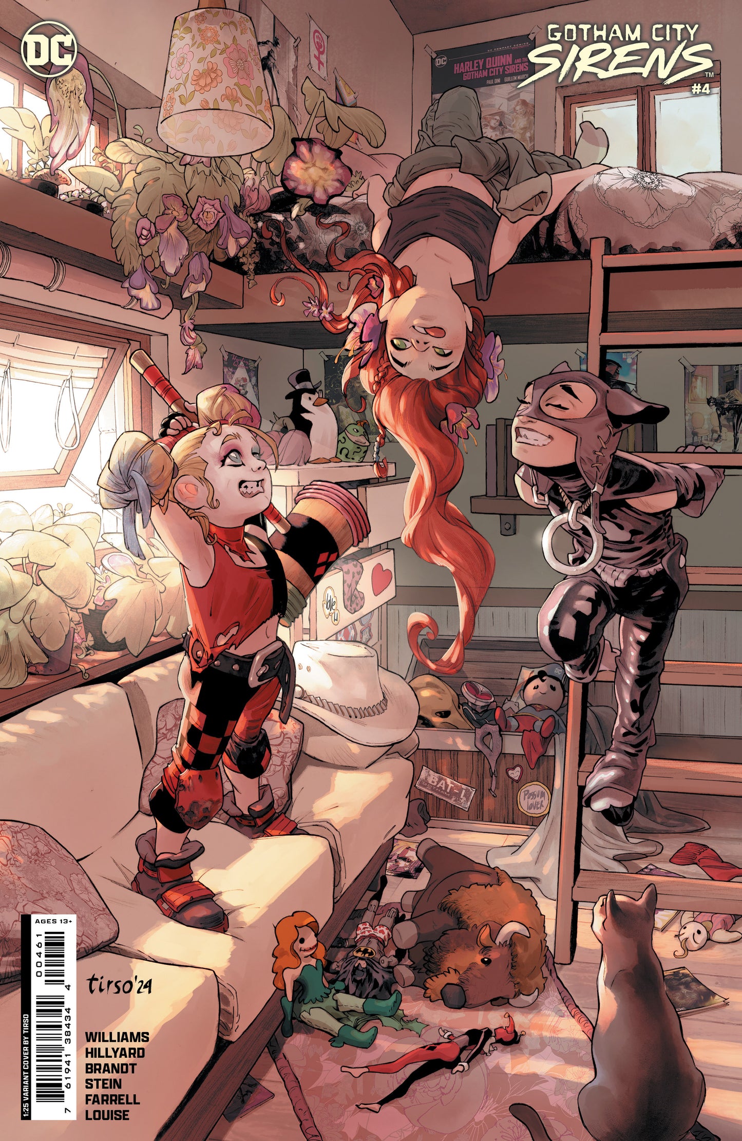 Gotham City Sirens #4 (Of 4) F 1:25 Tirso Cons Variant (08/28/2024) DC