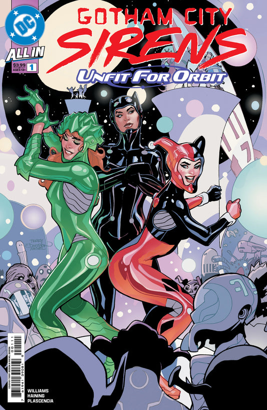 Gotham City Sirens Unfit For Orbit #1 (Of 5) A Terry Dodson Leah Williams (07/02/2025) Dc