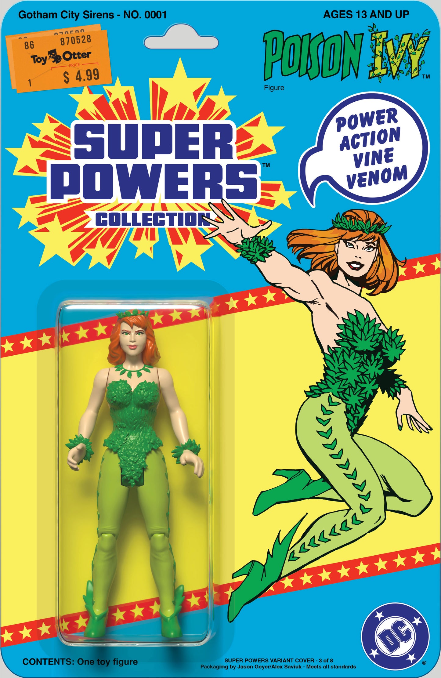 Gotham City Sirens #1 (Of 4) E Jason Geyer Action Figure Dc Super Powers Variant (08/07/2024) DC