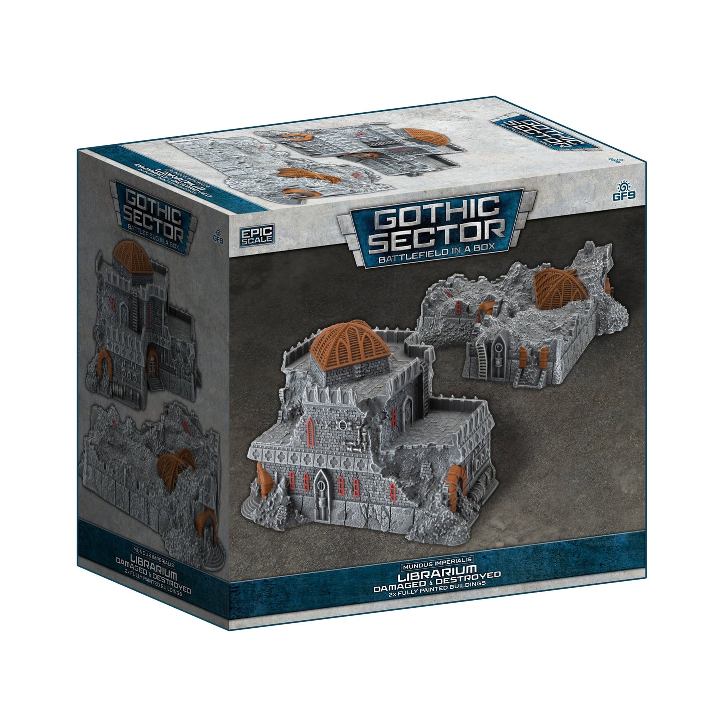 Battlefield in a Box: Mundus Imperialis - Highways - Damaged and Destroyed