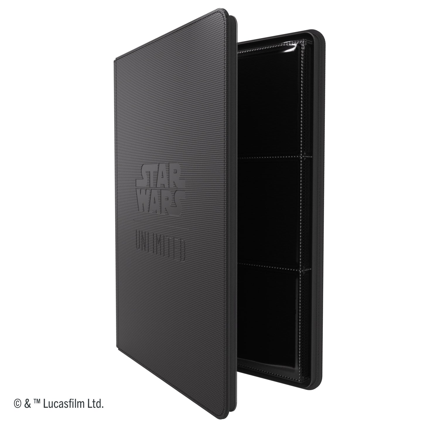 Gamegenic Star Wars: Unlimited 18-Pocket Zip-Up Album (Black)
