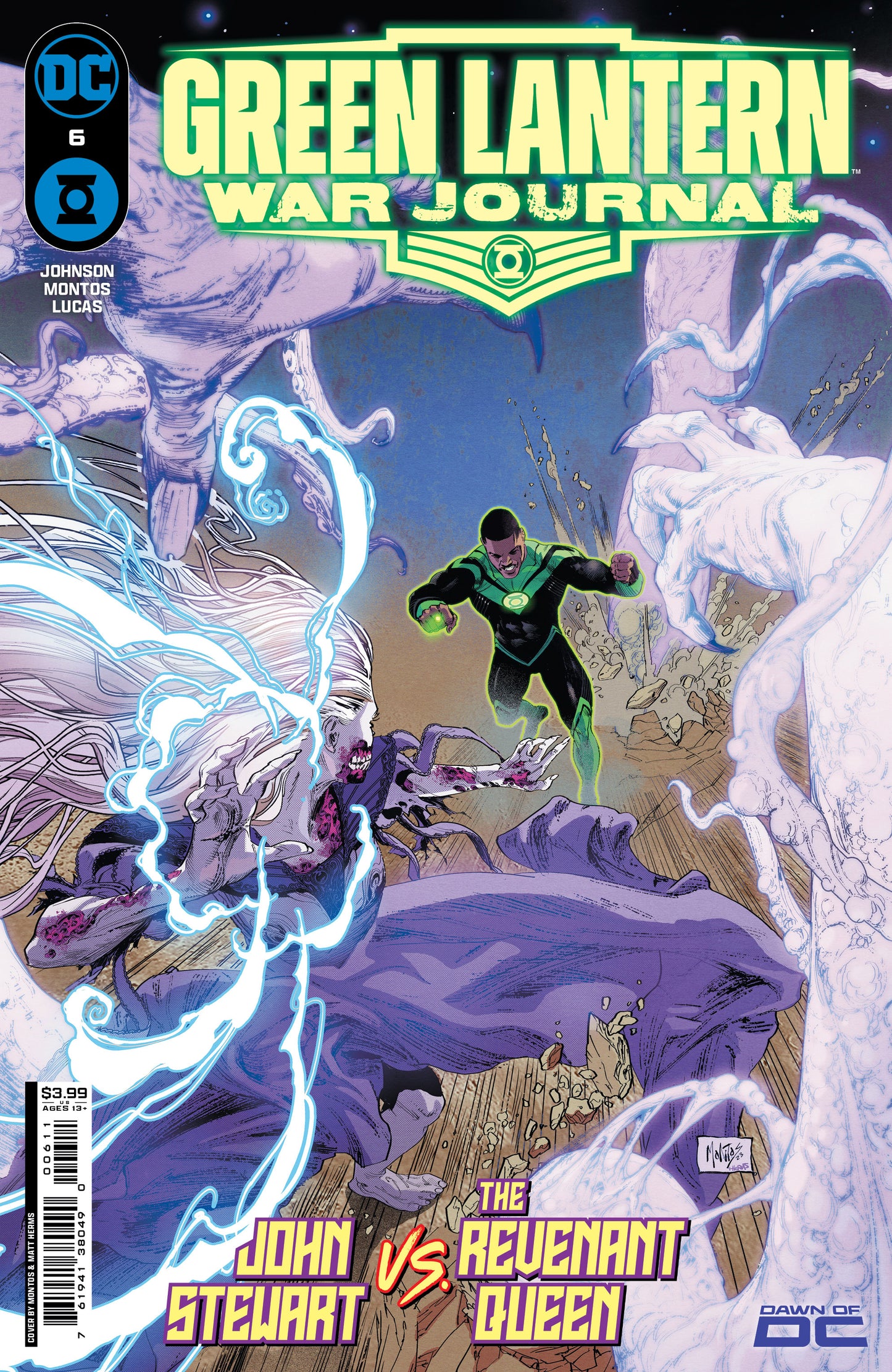 Green Lantern War Journal #6 A Montos Phillip Kennedy Johnson (02/20/2024) Dc