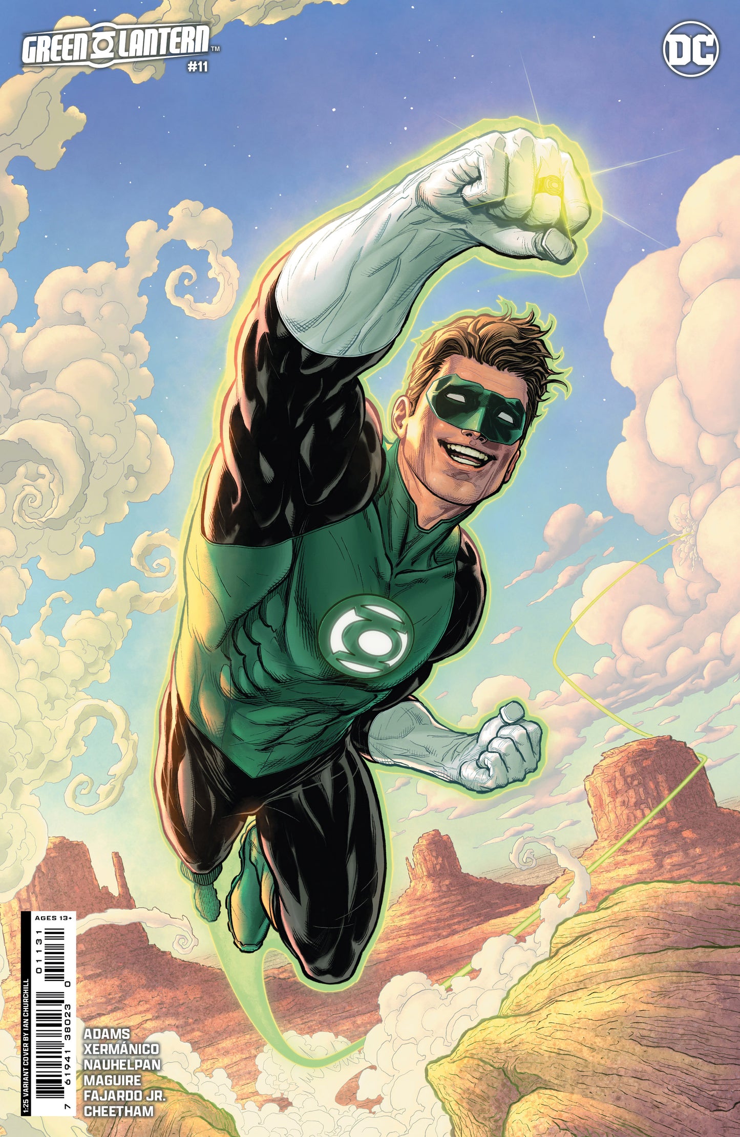 Green Lantern #11 D 1:25 Ian Churchill Variant (05/14/2024) Dc