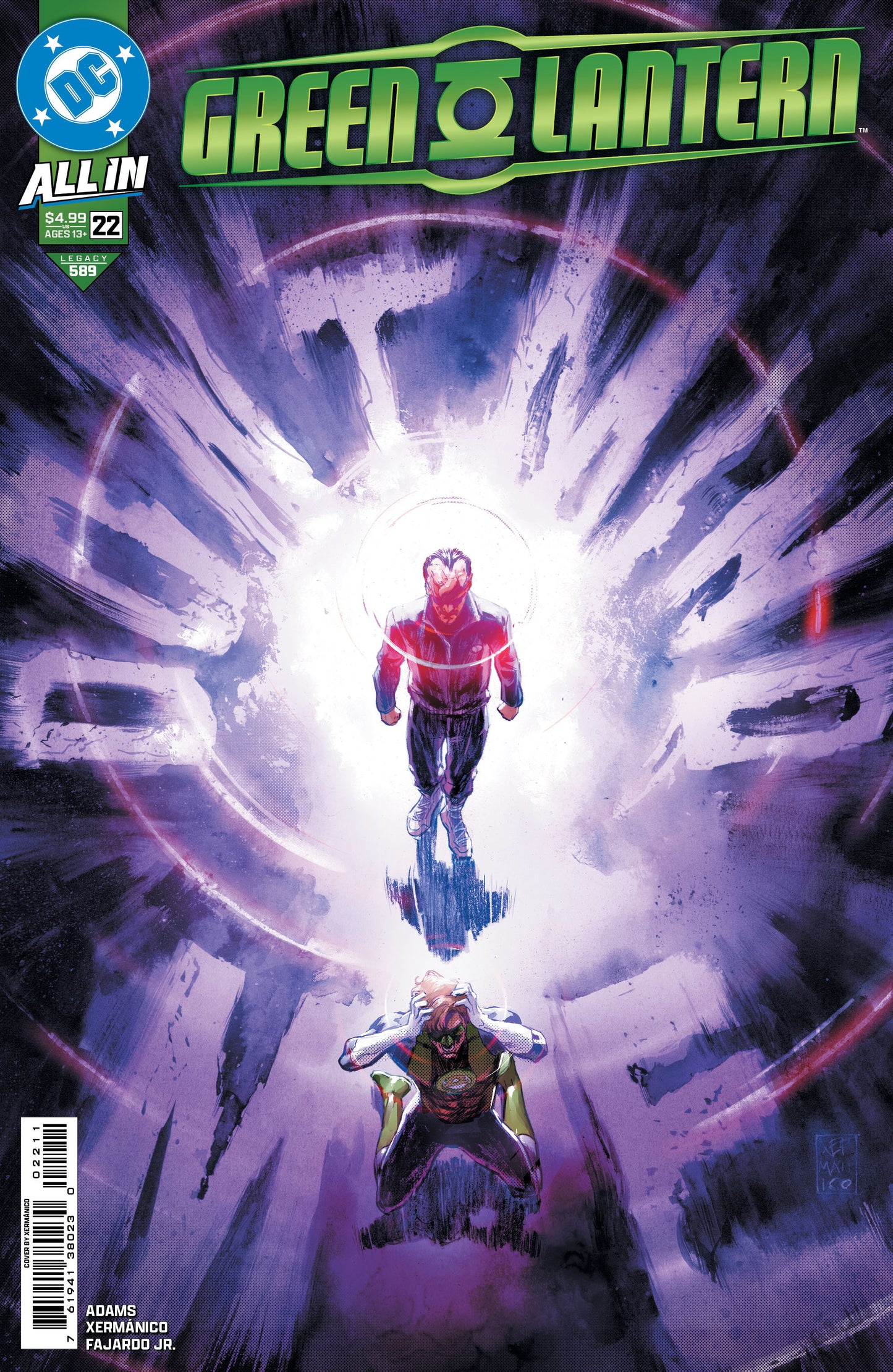 Green Lantern #22 A Xermanico Jeremy Adams (04/23/2025) Dc