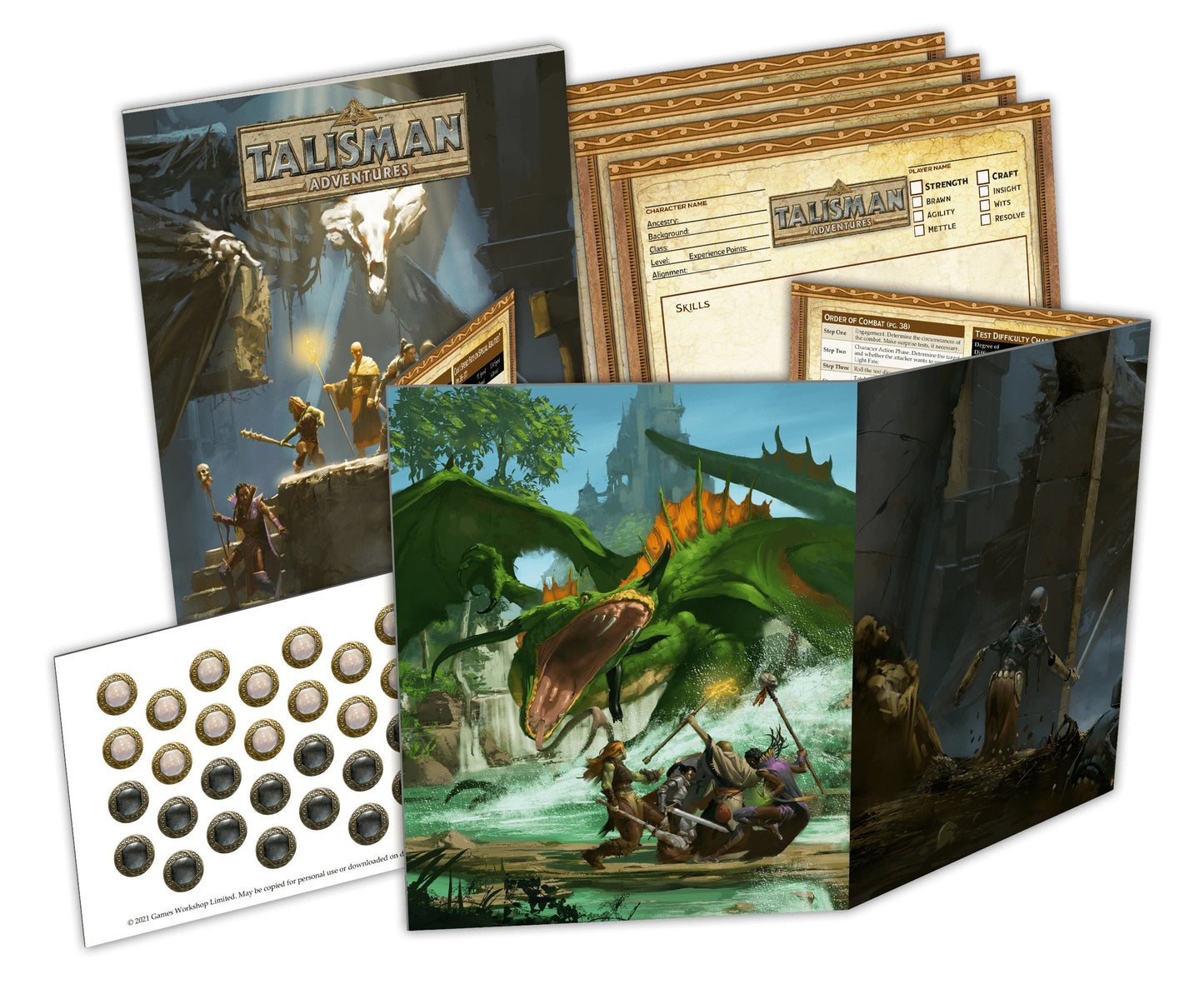 Talisman Adventures RPG: Game Master's Kit