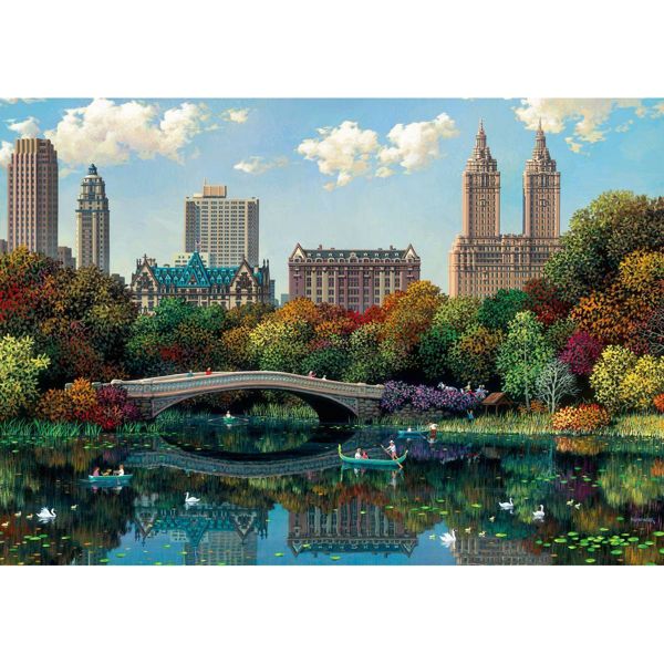 Ravensburger: Puzzle - NY Central Park, Bow Bridge