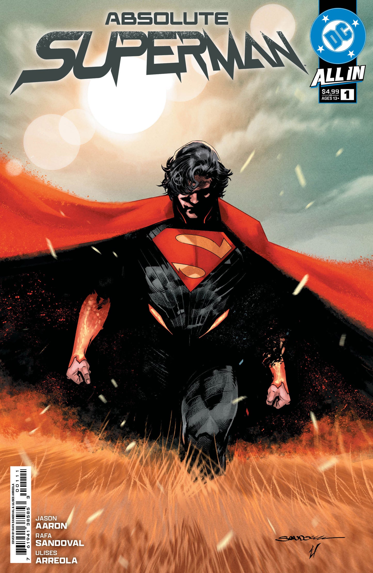 Absolute Superman #1 A1 Cover Set of 10 1:100 (11/06/2024) Dc