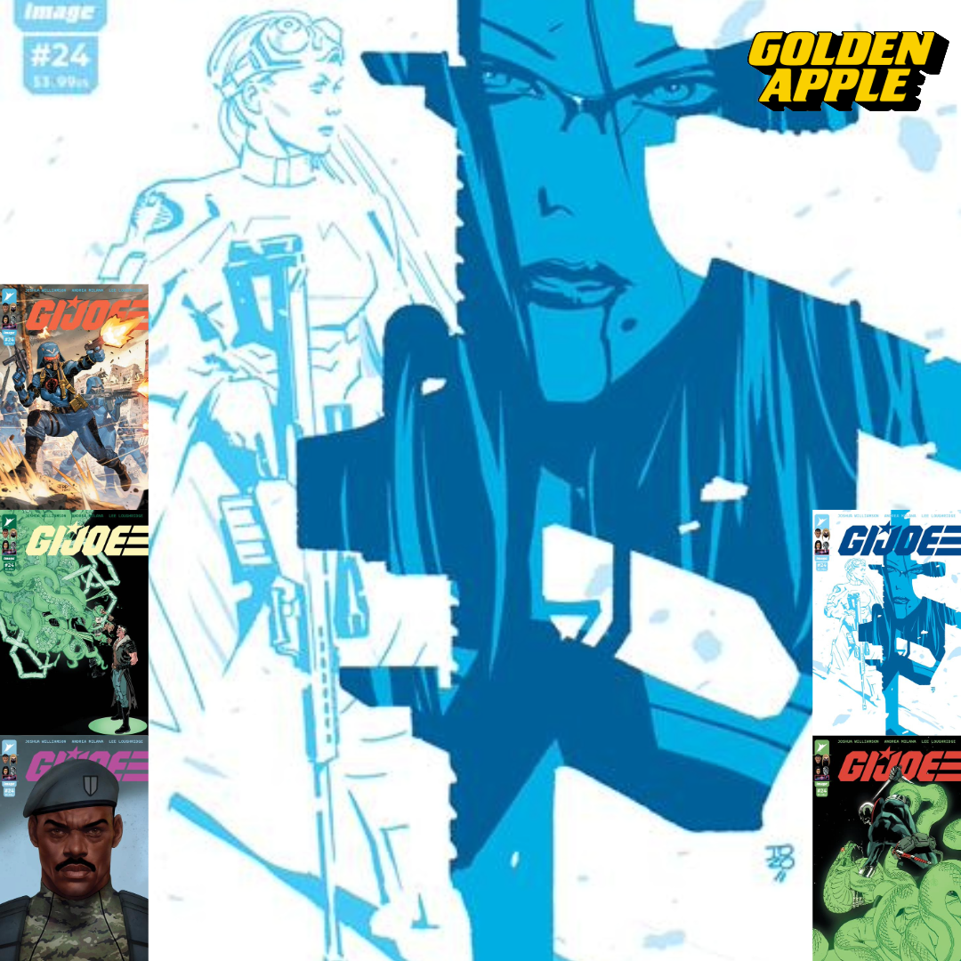 Gi Joe #24 A1 Cover Set Of 5 1:25 1:50 Variant (07/15/2026) Image - Golden Apple Comics