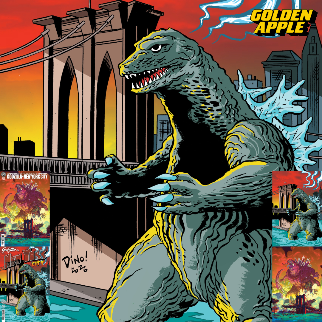 Godzilla Vs America New York City A1 Cover Set Of 4 1:10 1:25 (09/23/2026) Idw