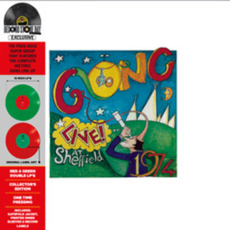 Gong Live! At Sheffield 1974 (Colv) (Grn) (Red) (Rex) | RSD DROP [Vinyl]