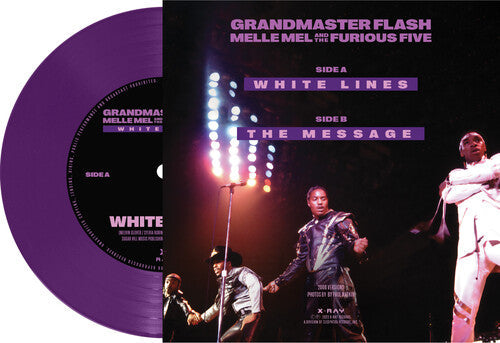 Grandmaster Flash White Lines - Purple [Vinyl]
