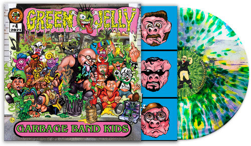 Green Jelly Garbage Band Kids (Limited Edition, Green & Yellow Splatter Vinyl) [Vinyl]