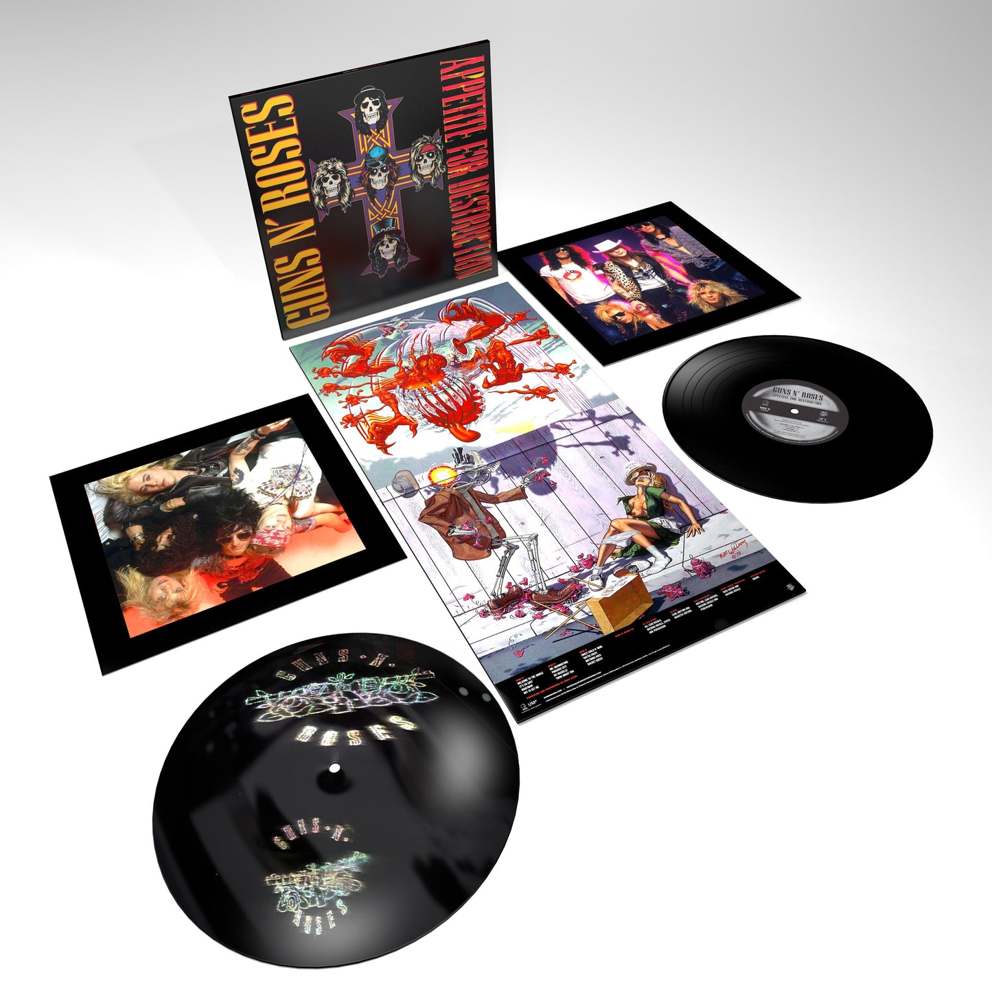 Guns N Roses Appetite For Destruction (Limited Edition / Hologram GNR Logo) [Vinyl]