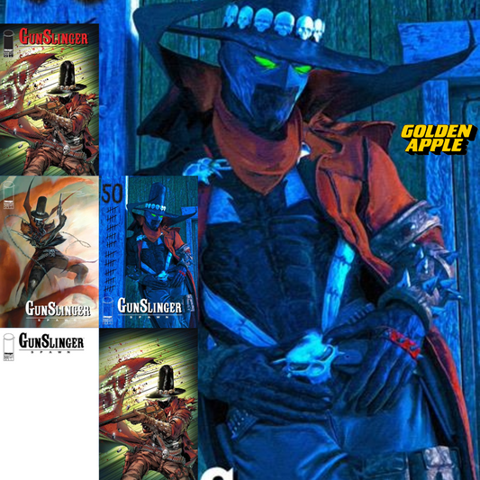 Gunslinger Spawn #50 A2 Cover Set Of 6 1:50 1:100 (01/14/2026) Image