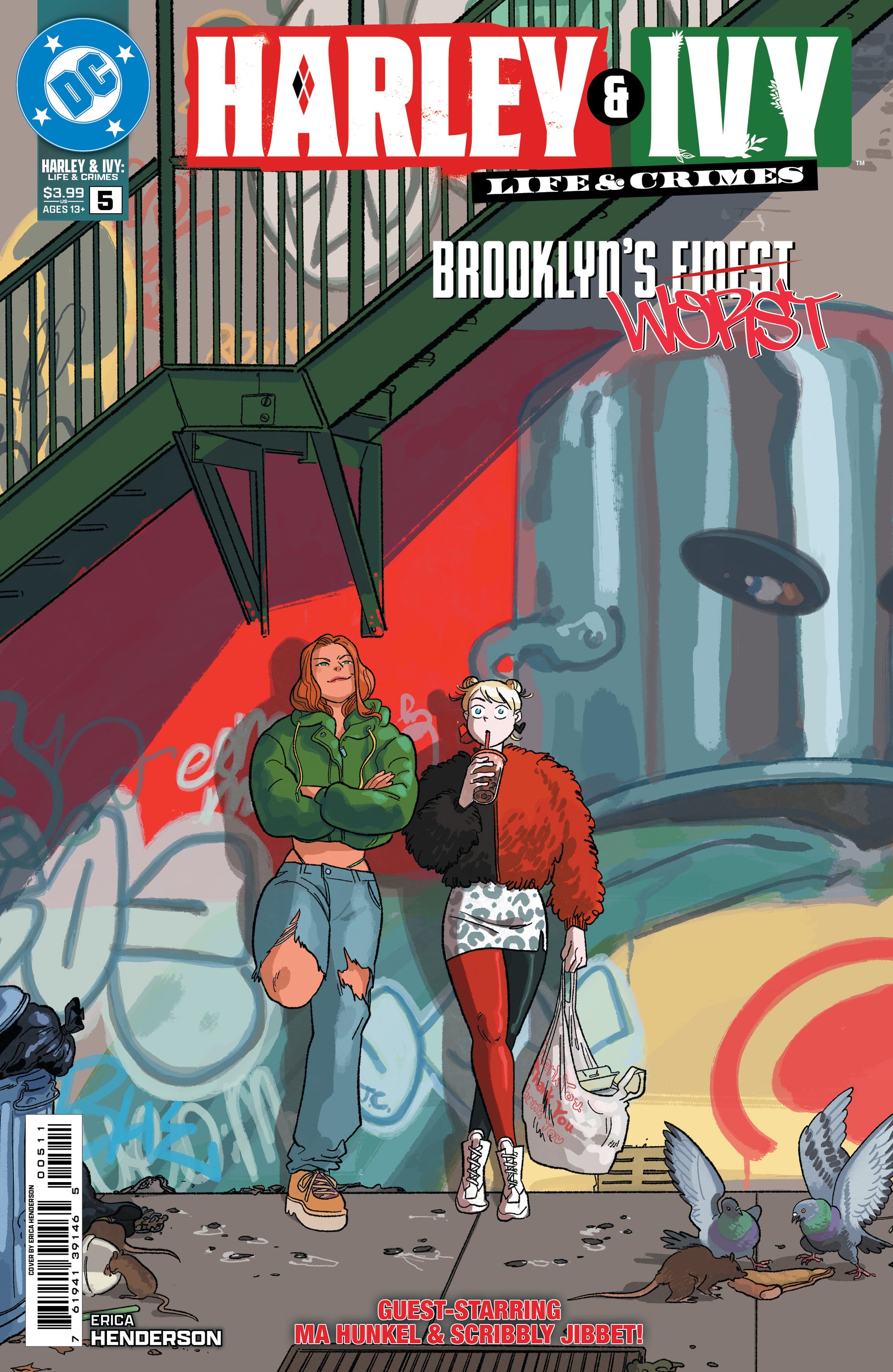 Harley And Ivy Life And Crimes #5 (Of 6) A Erica Henderson (04/22/2026) Dc - Golden Apple Comics