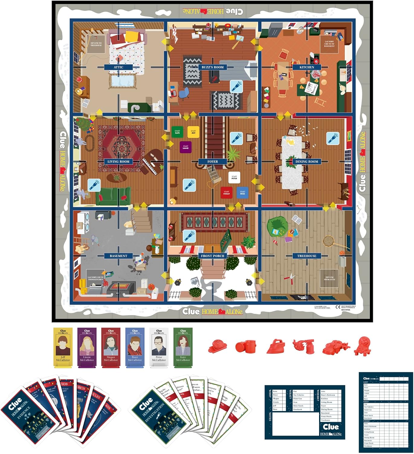 CLUE: Home Alone Edition