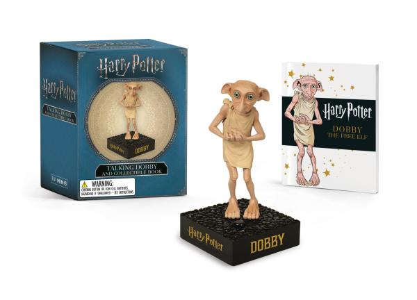 RP Minis: Harry Potter - Talking Dobby and Collectible Book - Lights Up! - Golden Apple Comics