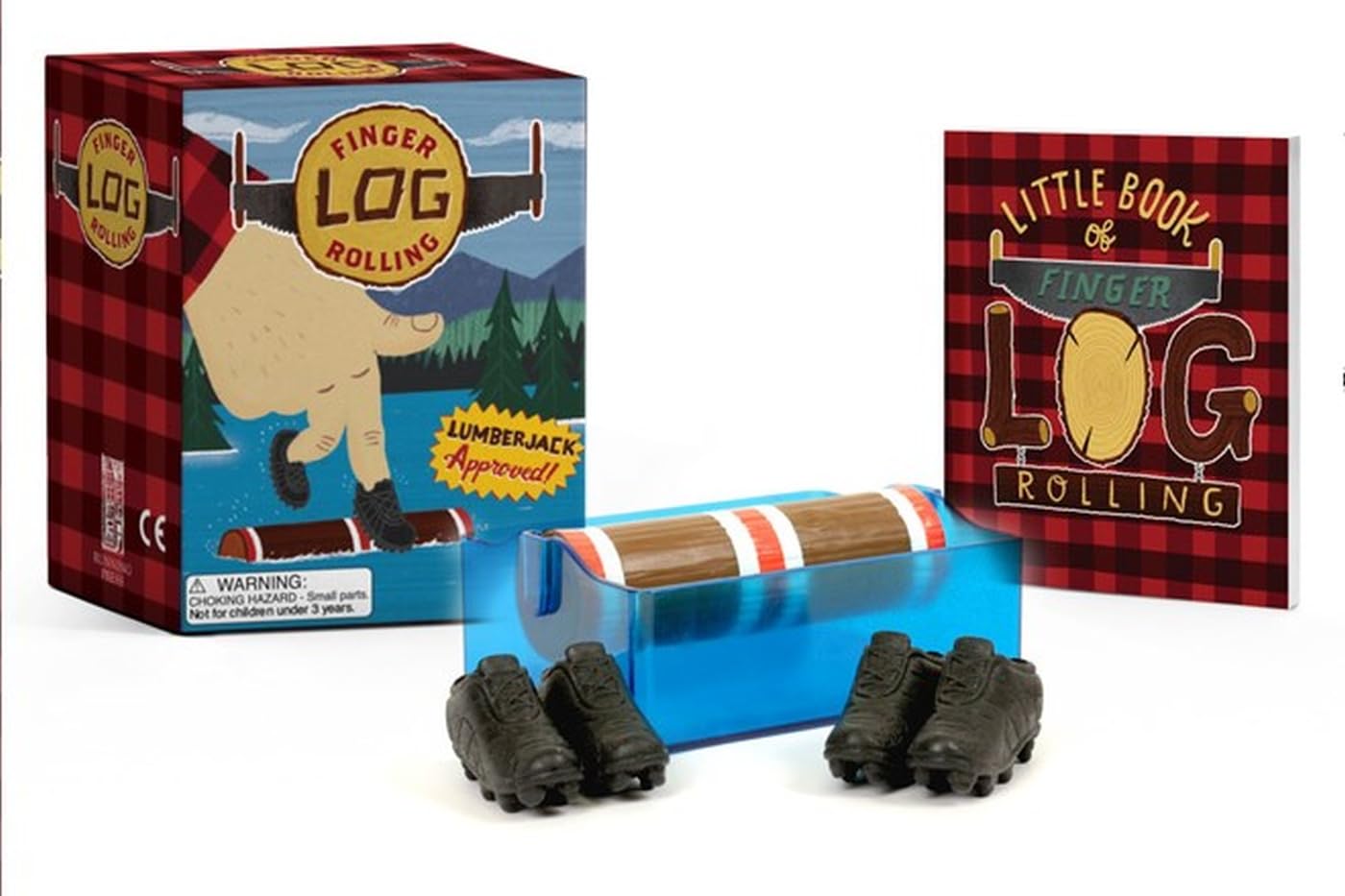 RP Minis: Finger Log Rolling - Lumberjack Approved! - Golden Apple Comics