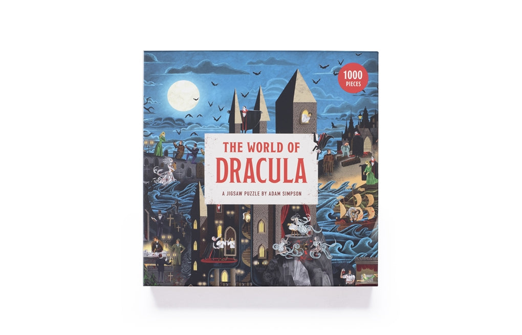 Laurence King Puzzles: Jigsaw Puzzle - 1000 Pieces - The World of - Dracula - Golden Apple Comics