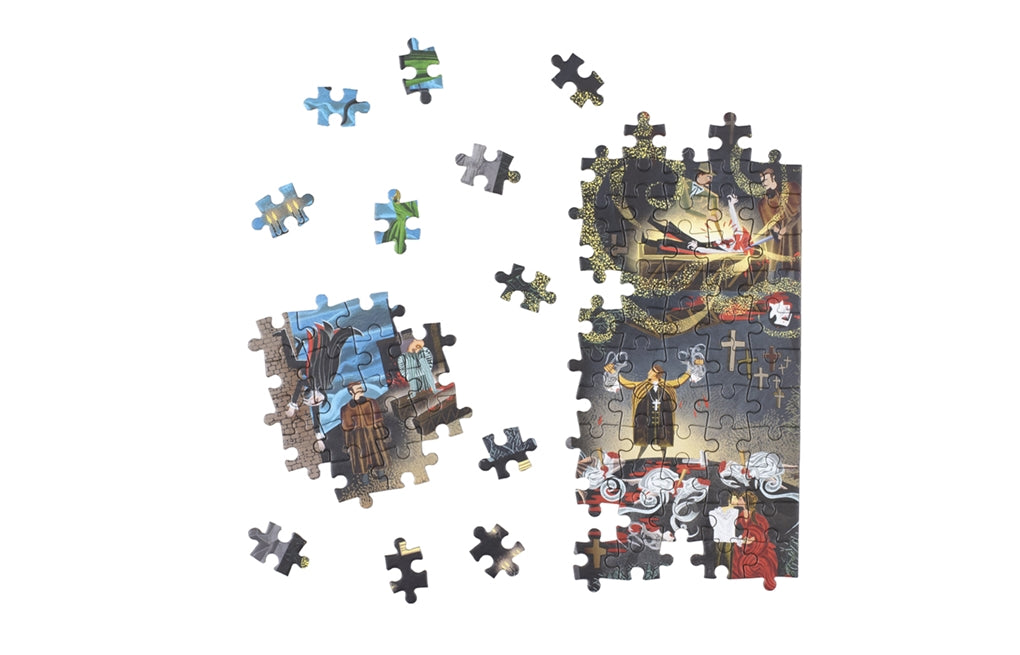 Laurence King Puzzles: Jigsaw Puzzle - 1000 Pieces - The World of - Dracula - Golden Apple Comics