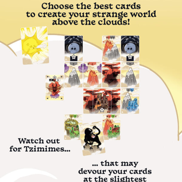 Strange World above the clouds