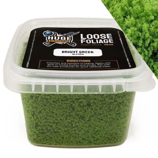 Huge Miniatures: Foam Flock - Bright Green - Golden Apple Comics