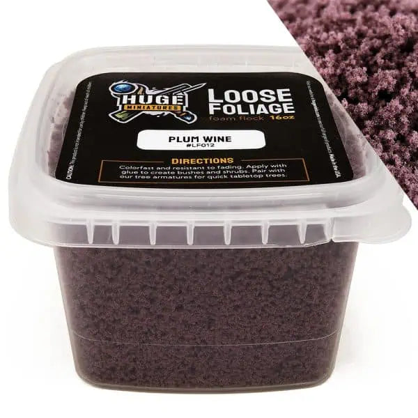 Huge Miniatures: Foam Flock - Plum Wine - Golden Apple Comics