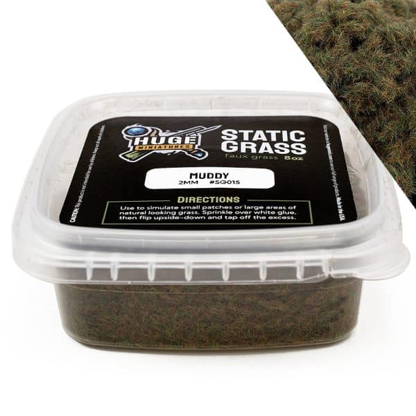 Huge Miniatures: Static Grass Flock - Muddy - Golden Apple Comics
