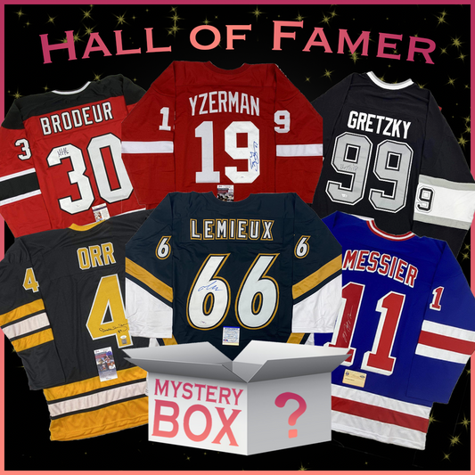 Hall of Famers Autographed/Signed Hockey Jersey Mystery Box with PSA JSA or Beckett COA - Golden Apple Comics