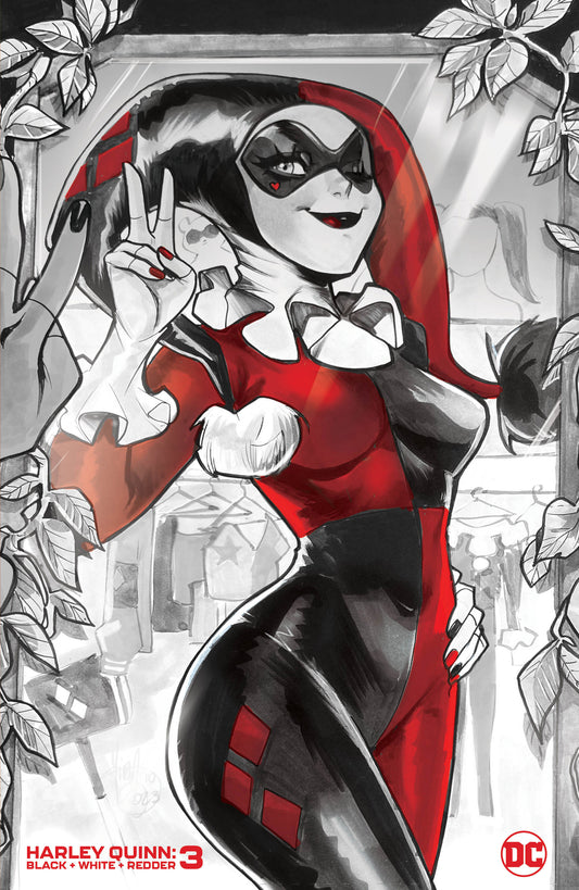 Harley Quinn Black White Redder #3 (Of 6) B Mirka Andolfo Variant (09/19/2023) Dc