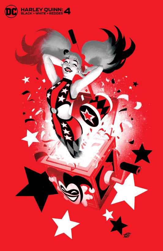 Harley Quinn Black White Redder #4 (Of 6) C 1:25 David Talaski Variant (10/17/2023) Dc
