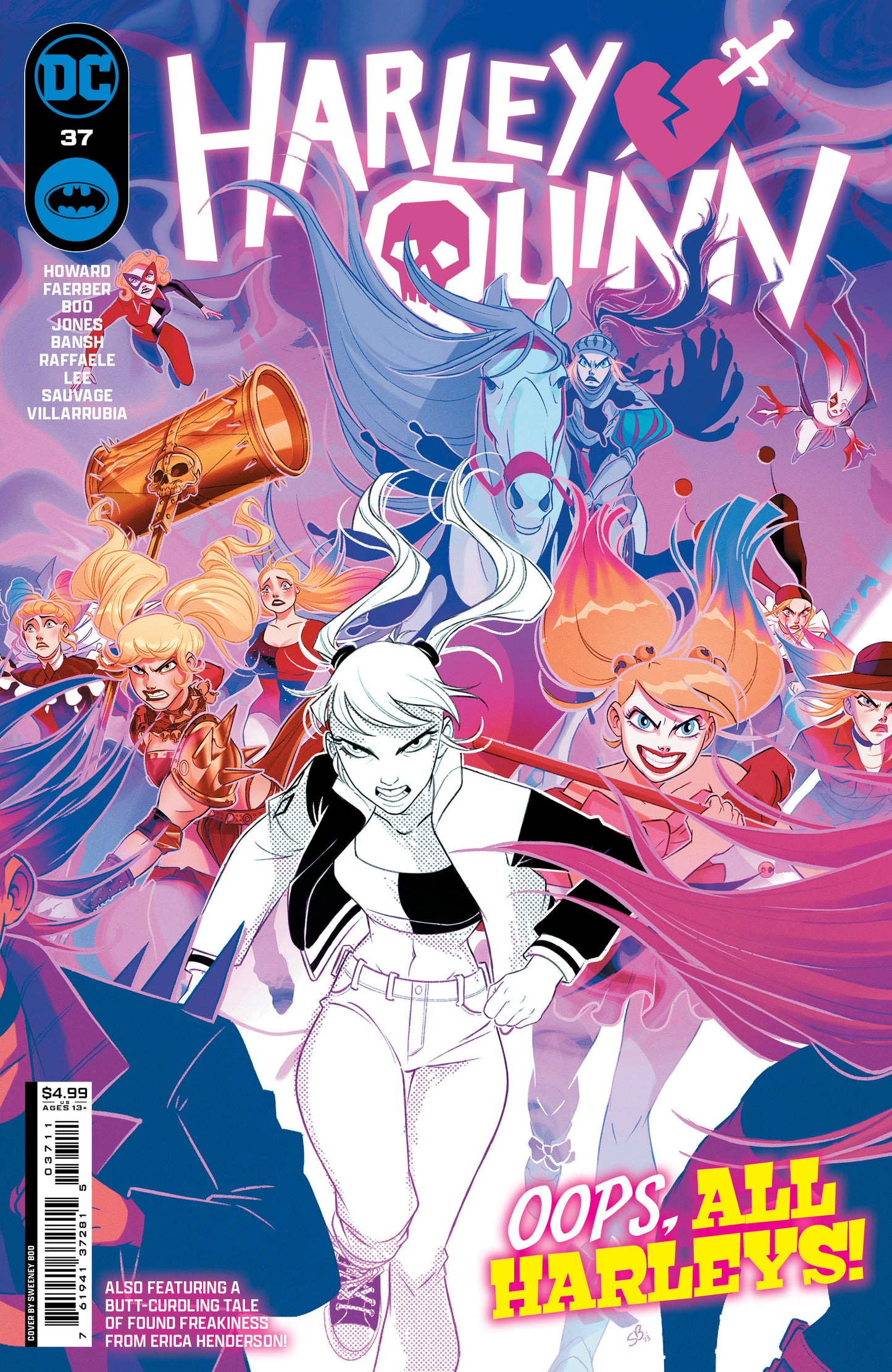 Harley Quinn #37 A Sweeney Boo Tini Howard (02/27/2024) Dc